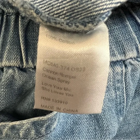 Show Me Your MuMu Canon Denim Romper - Picture 9 of 12